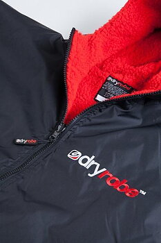 Dryrobe Advance Long Sleeve - Black/Red