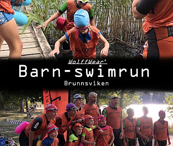Swimrun training for kids