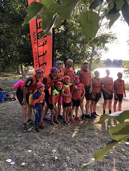 Swimrun training for kids