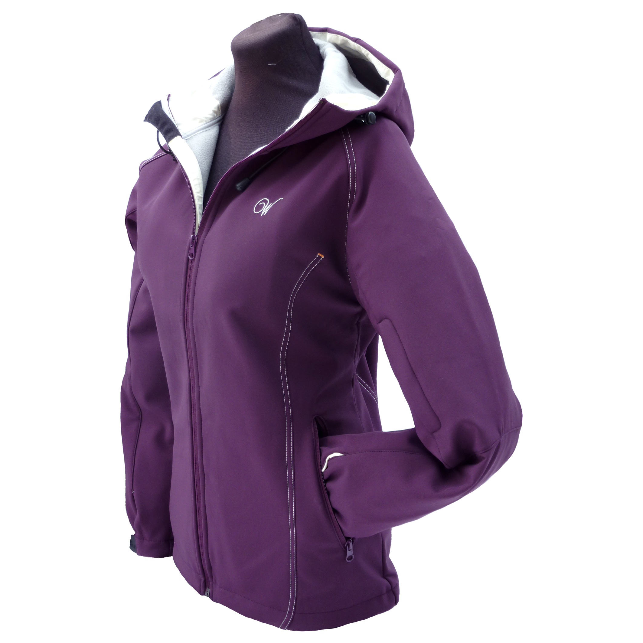 SoftShell jacka Lila Women